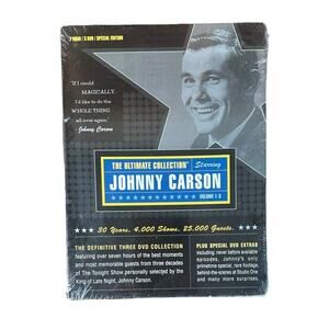 Johnny Carson:: The Ultimate Collection‎ (DVD, 2003 3- Disc Set) NEW Sealed